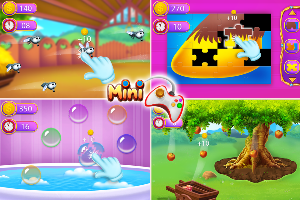 Unicorn Pony Horse Care Game Game Screenshot