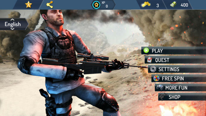 Screenshot 1 of Guerre Commando Frontline Shooter Pro 