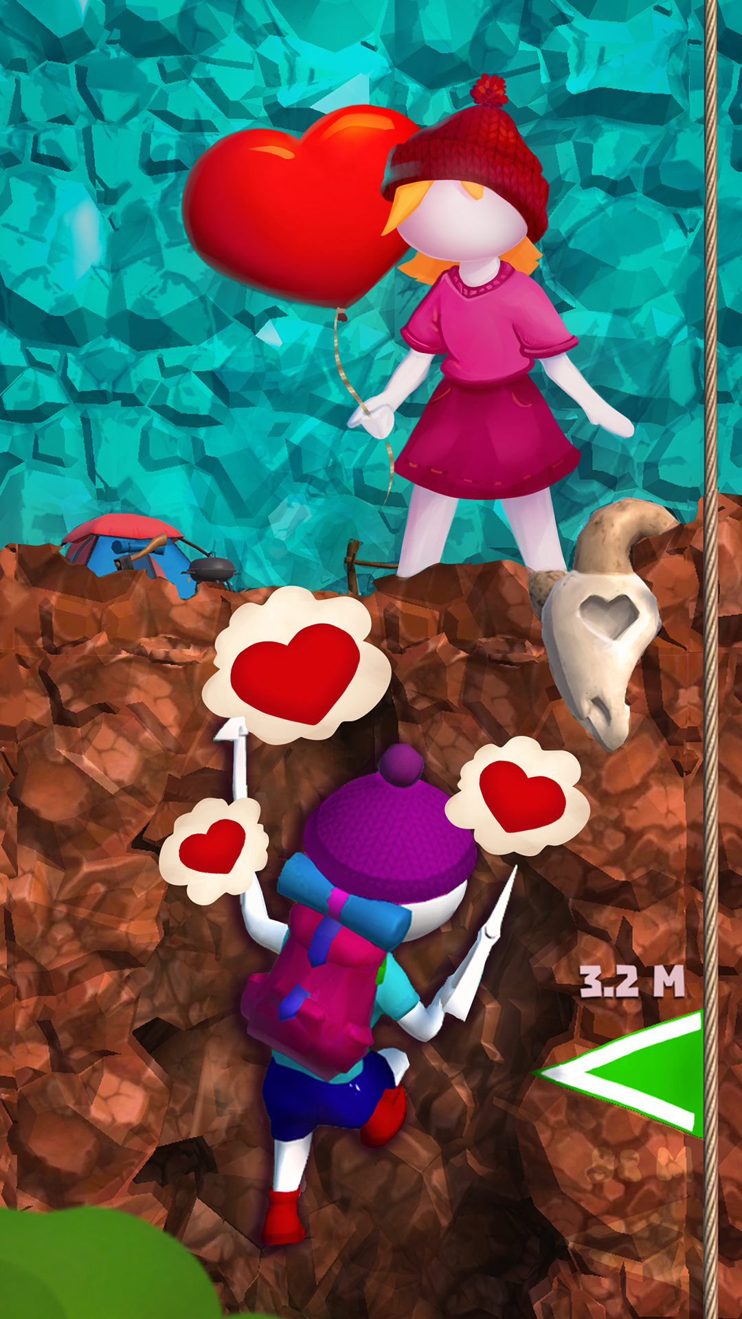 Climb the mountain 게임 스크린샷