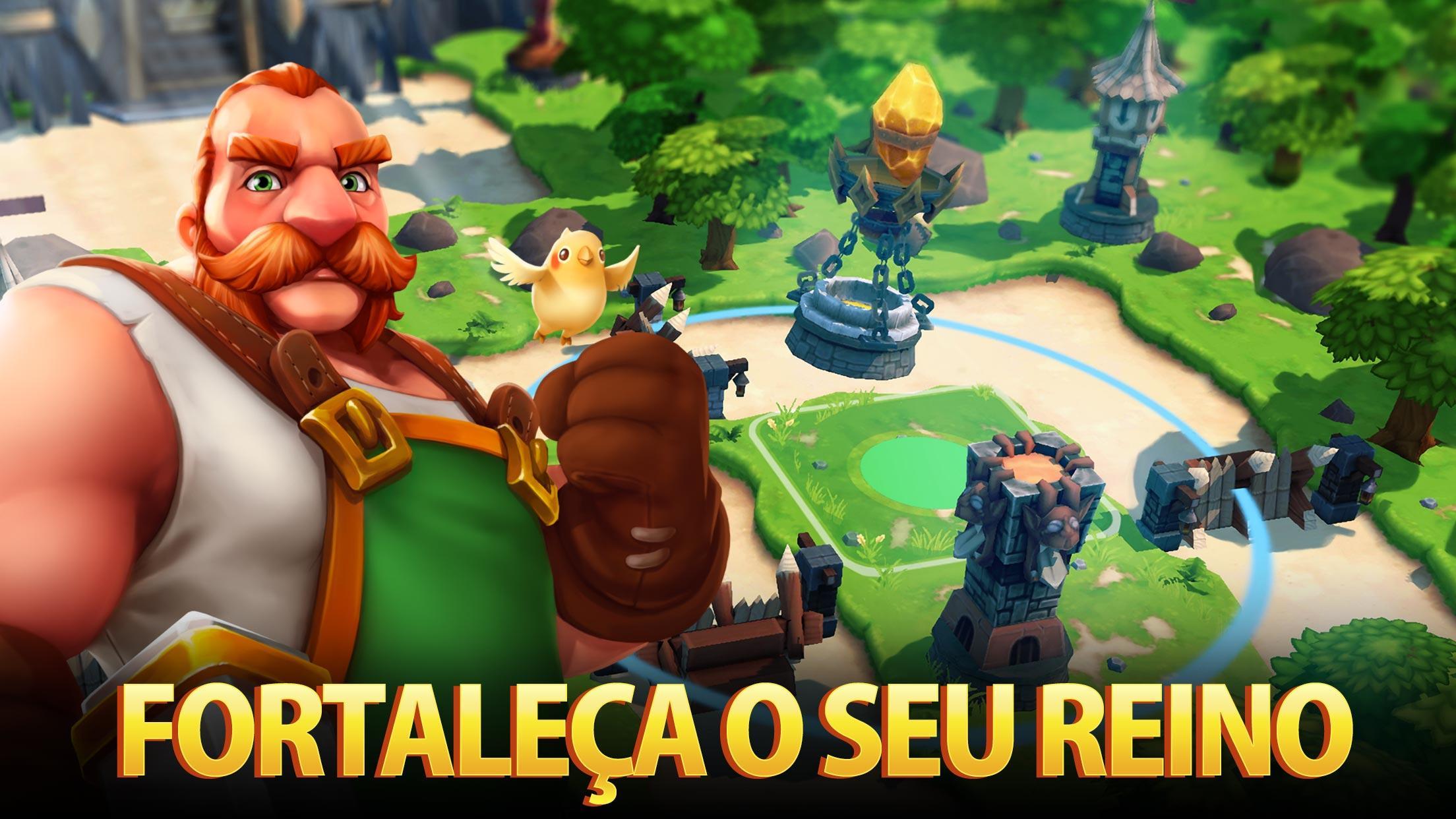 Captura de Tela do Jogo Royal Revolt 2: Tower Defense
