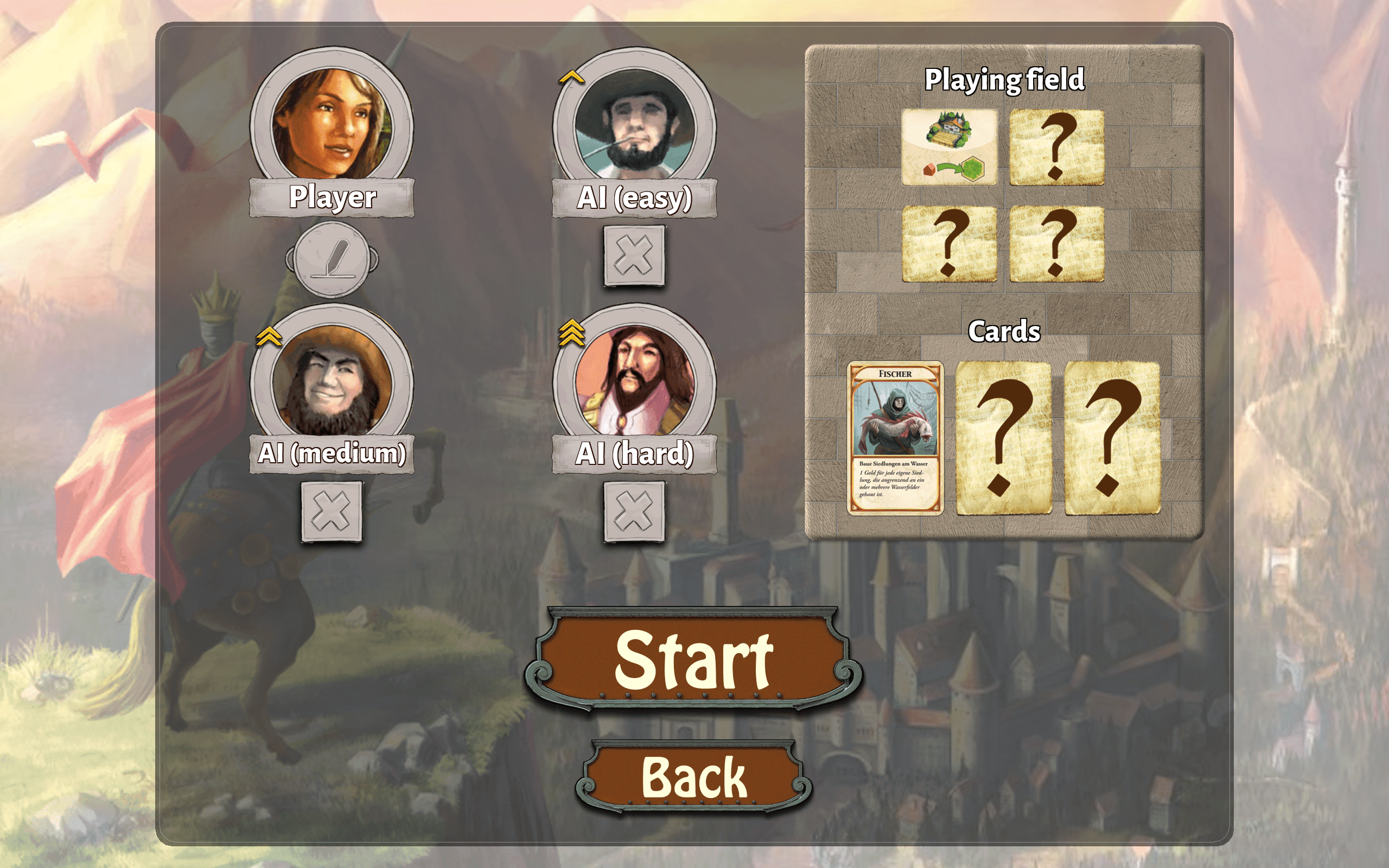 Kingdom Builder Game Screenshot