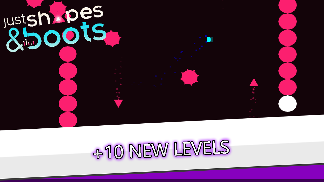 Just Shapes & Boots Game Screenshot