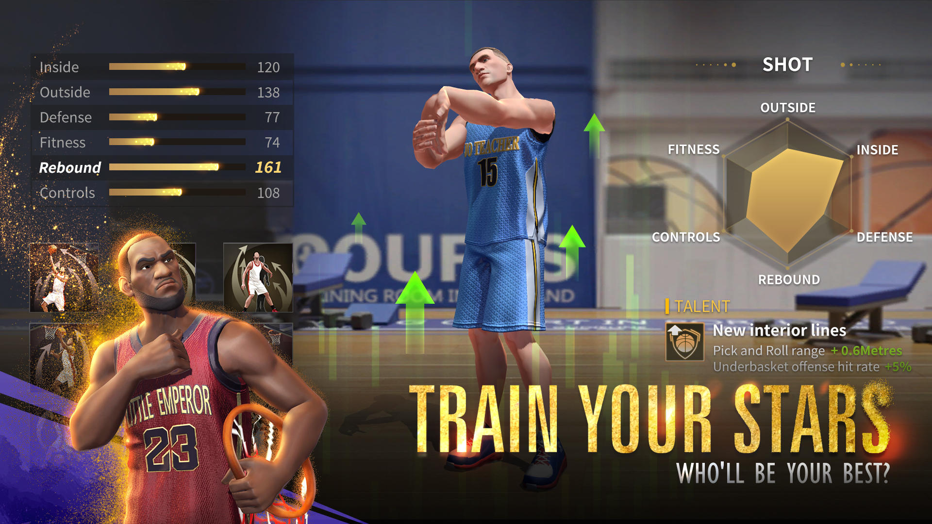 Screenshot of Basketball Grand Slam2024