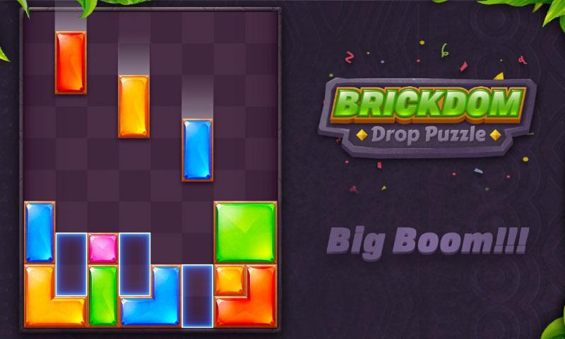 Brickdom - Drop Puzzle Game Screenshot