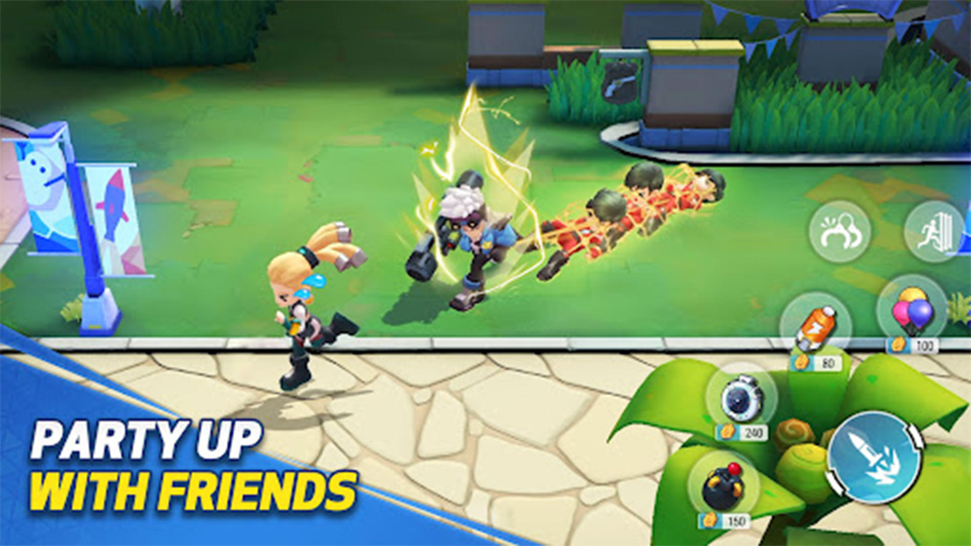 Rush Out:4v1 Brawl Party screenshot