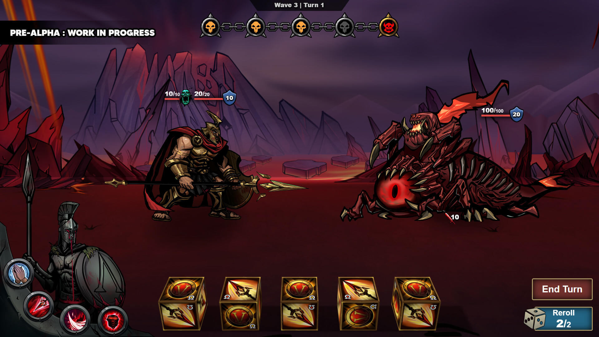 Screenshot of Last Spartan: Glory Over Madness