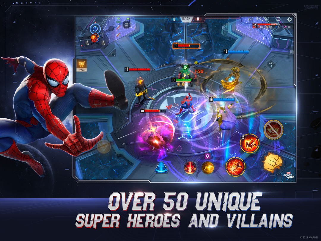 Screenshot of MARVEL Super War