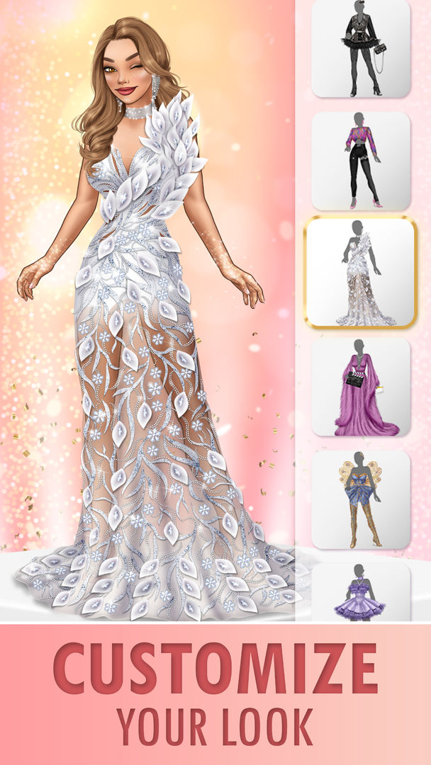Lady Popular: Dress up game screenshot game