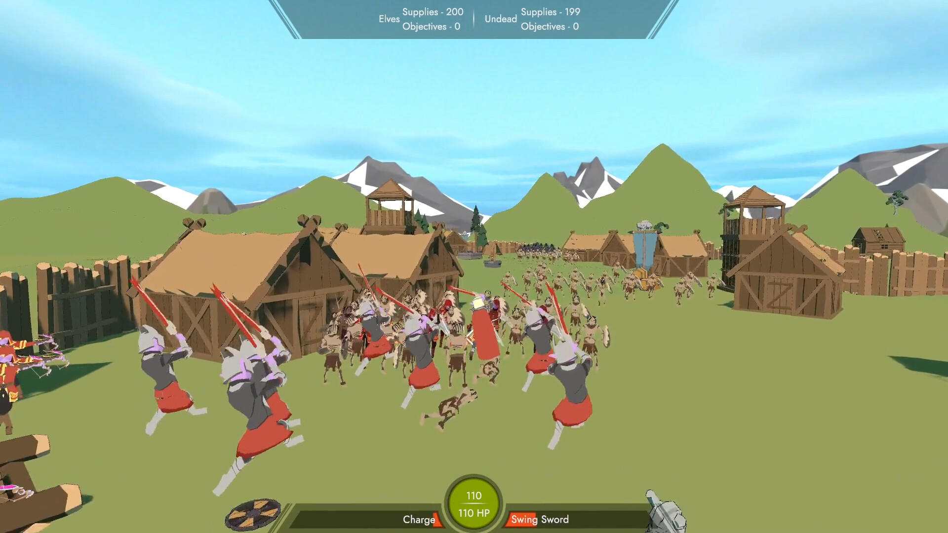 Broad Sword screenshot game