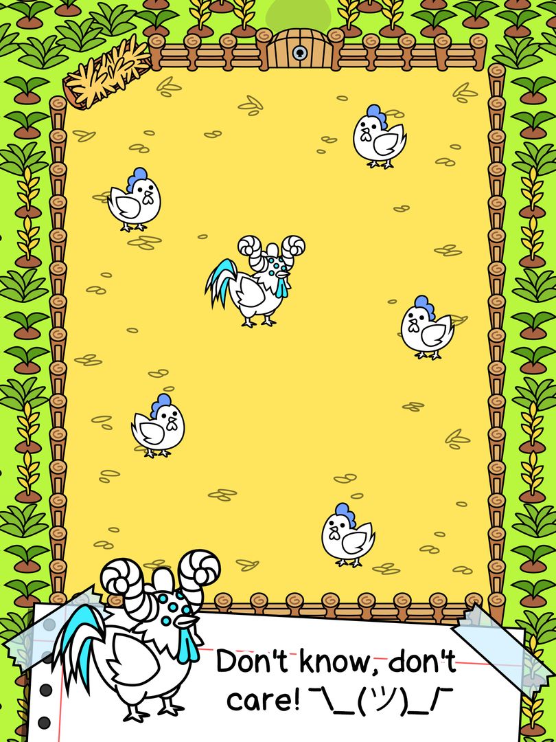 Screenshot of Chicken Evolution: Idle Game