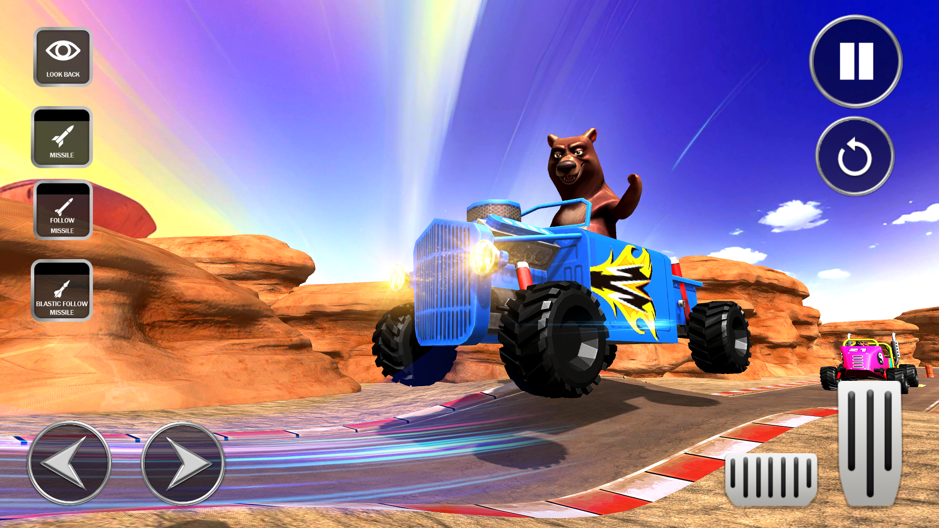 Kart Racer Games: Buggy Games Game Screenshot