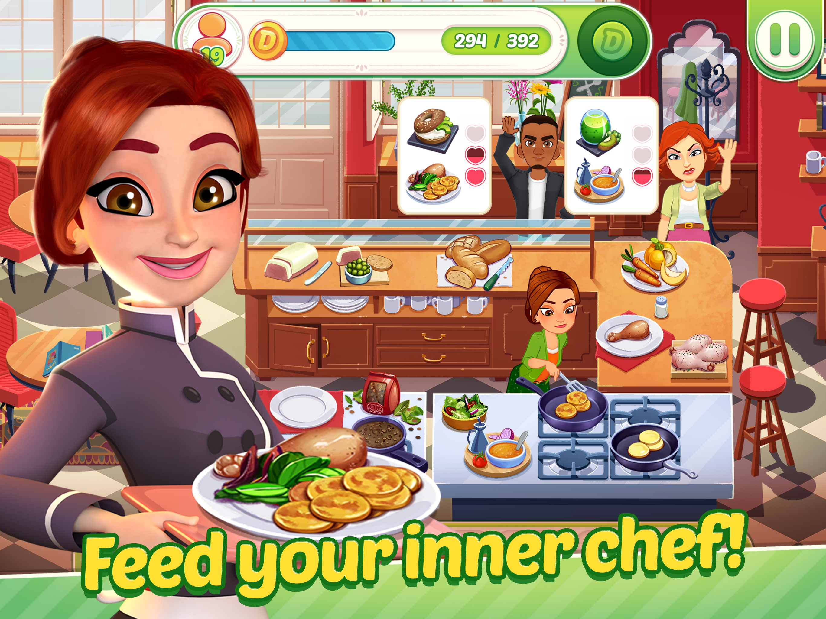Delicious World - Cooking Game Game Screenshot