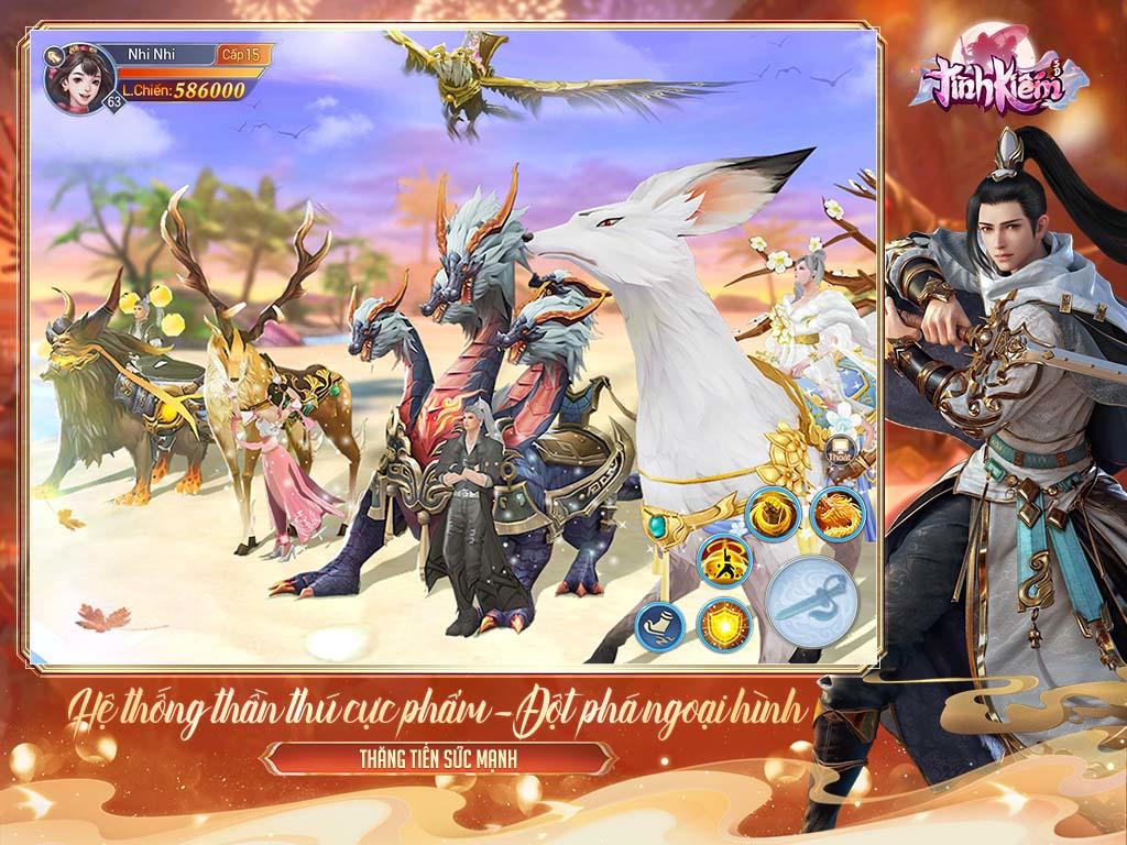 Tình Kiếm 3D-Tam Niên Vạn Phúc Game Screenshot