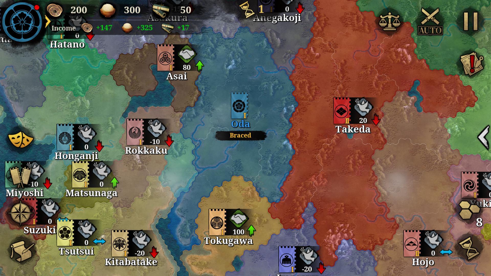 Great Conqueror 2: Shogun Game Screenshot