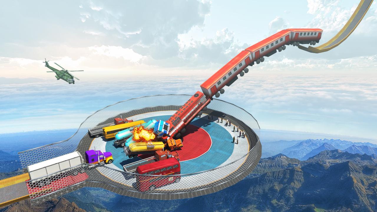 Mega Ramp - Oil Tanker Truck Simulator Game Screenshot