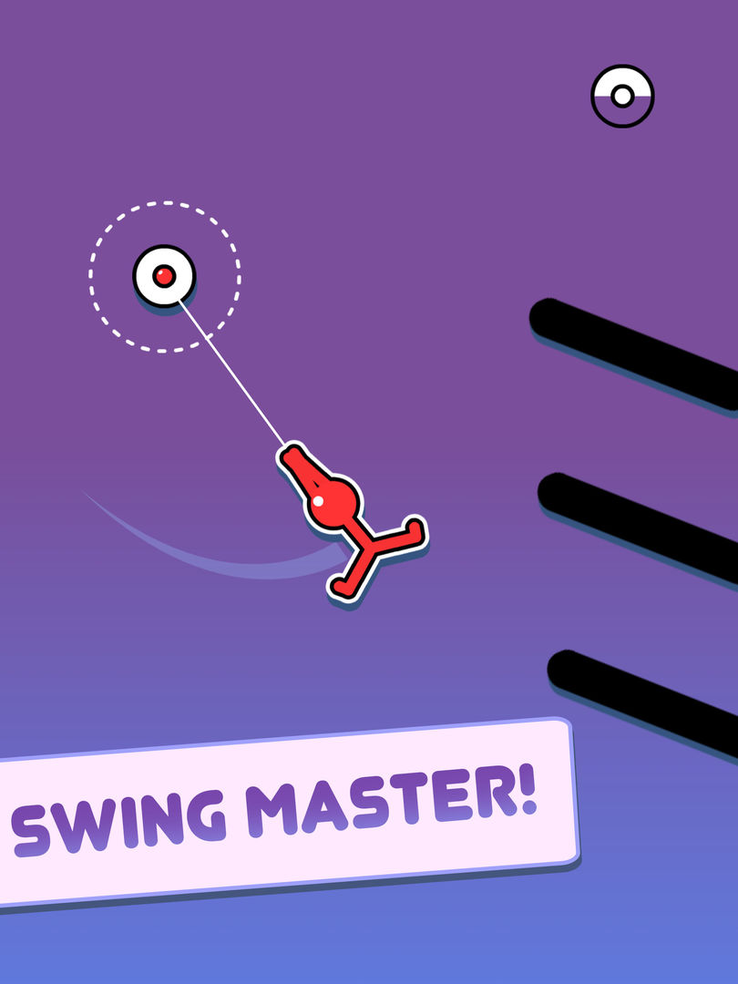 Stickman Hook ภาพหน้าจอเกม