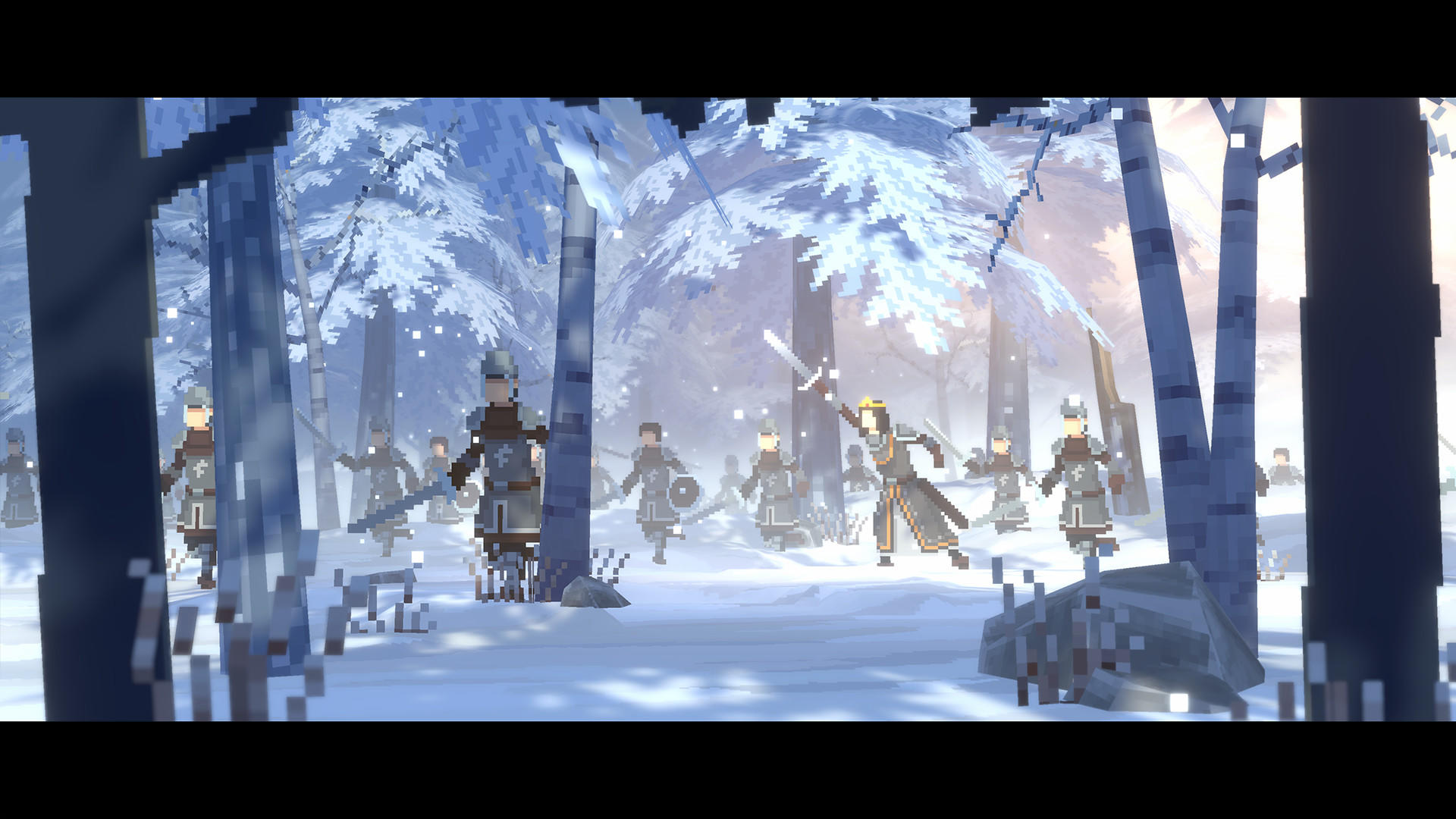 Screenshot of Yes, Your Grace: Snowfall