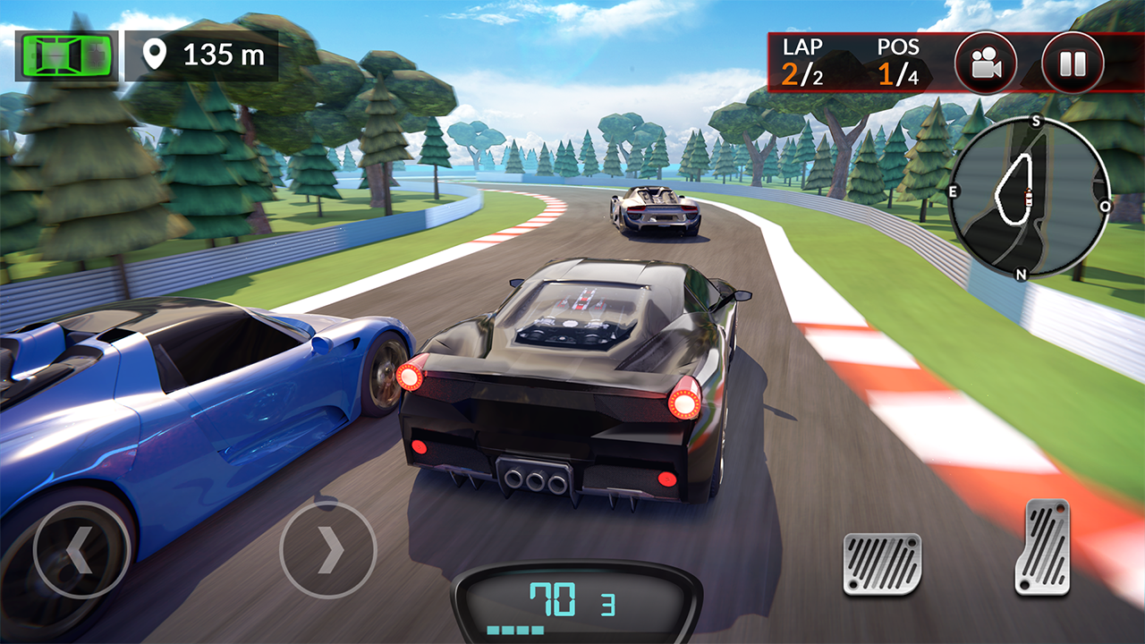 スピードを求めてドライブ ゲームのスクリーンショット