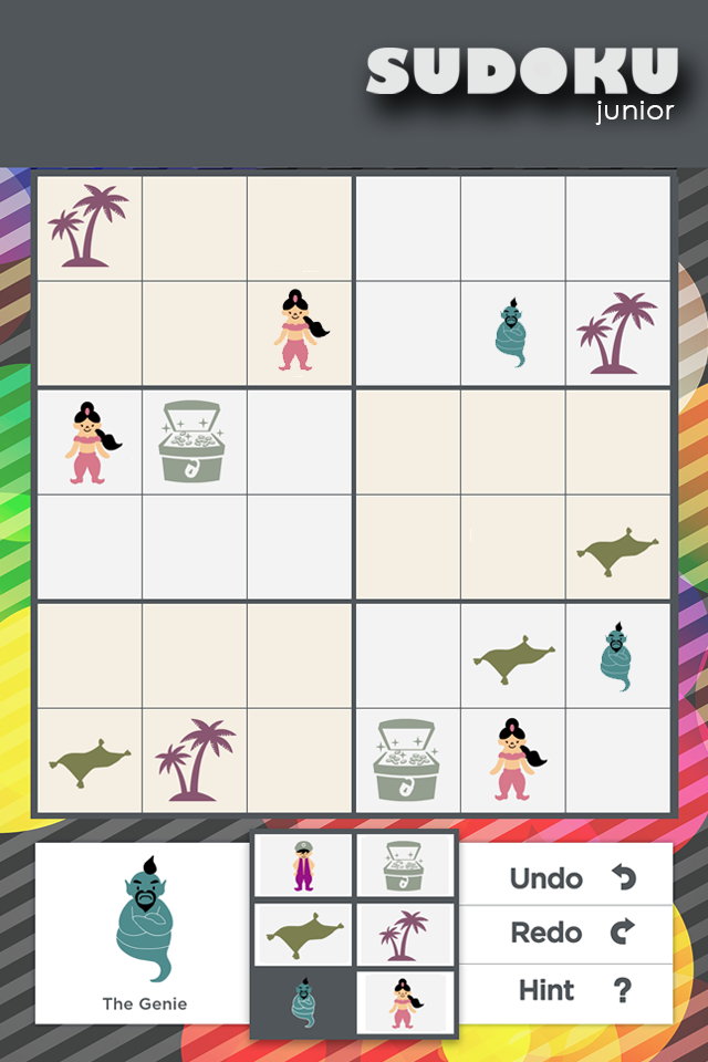 Cuplikan Layar Game Sudoku Junior