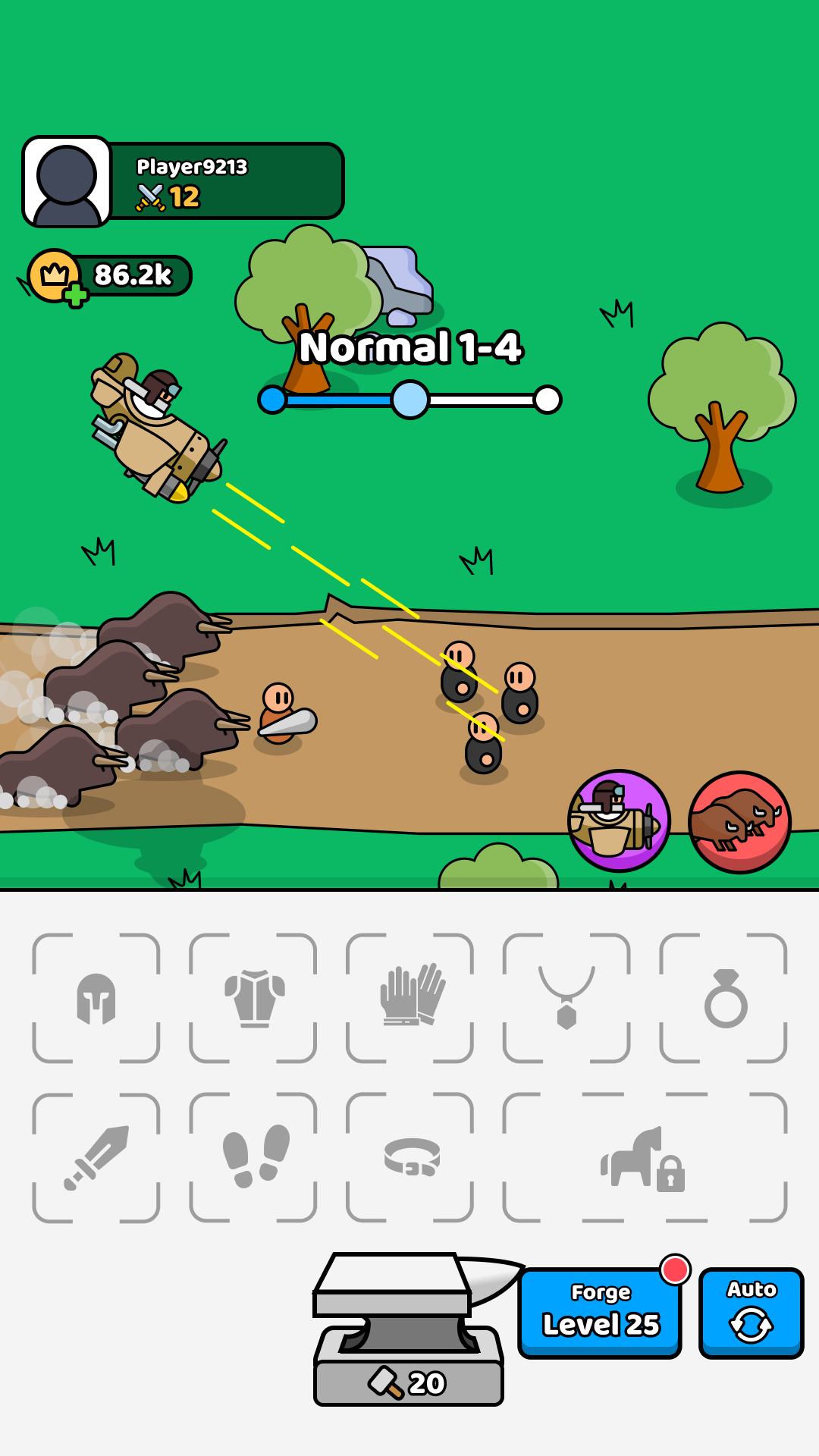 Forge Master Game Screenshot