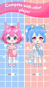 Chibi Doll: Dress Up & Make Up Game Screenshot