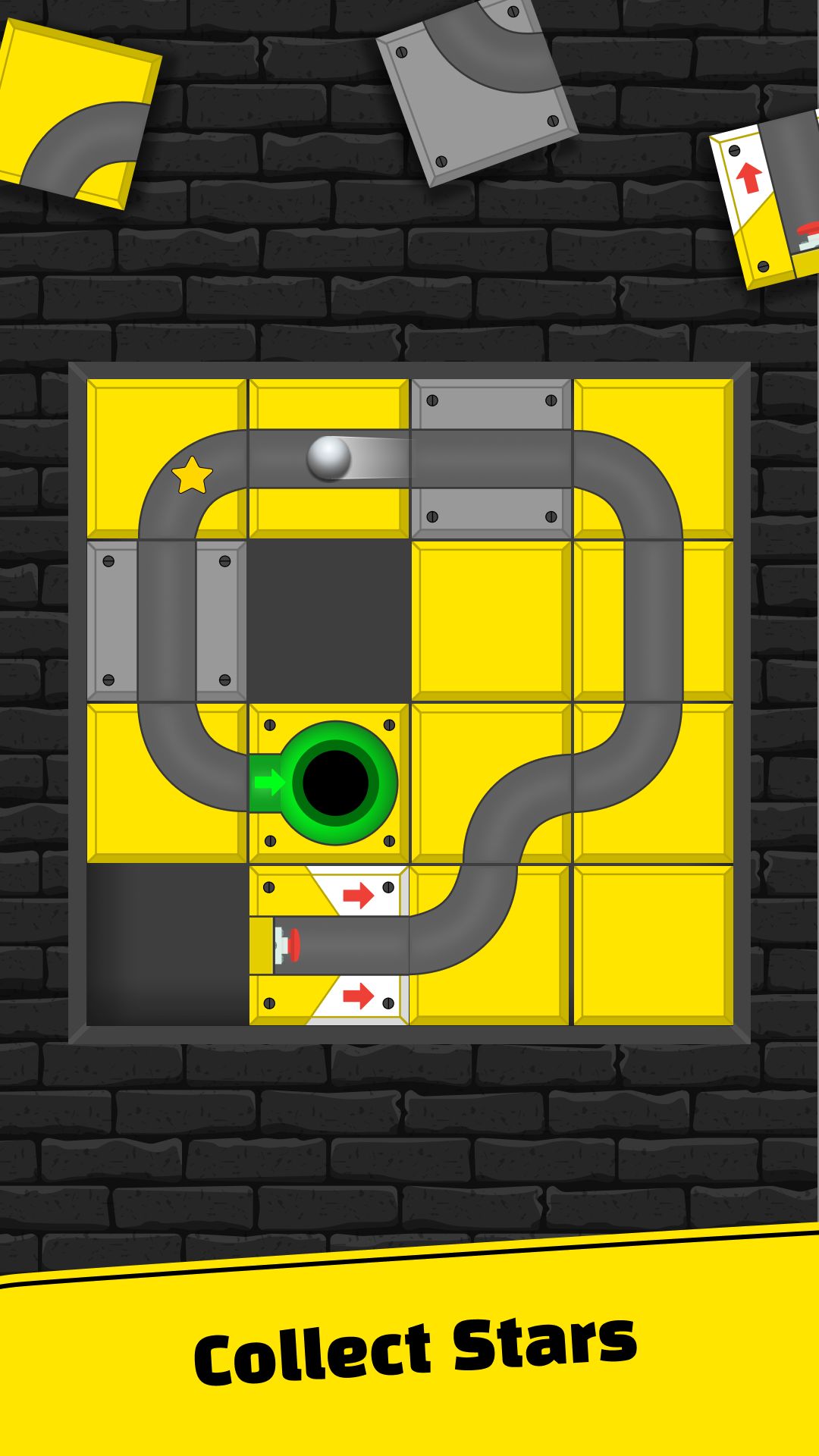 Rolling Ball Puzzle Game Screenshot