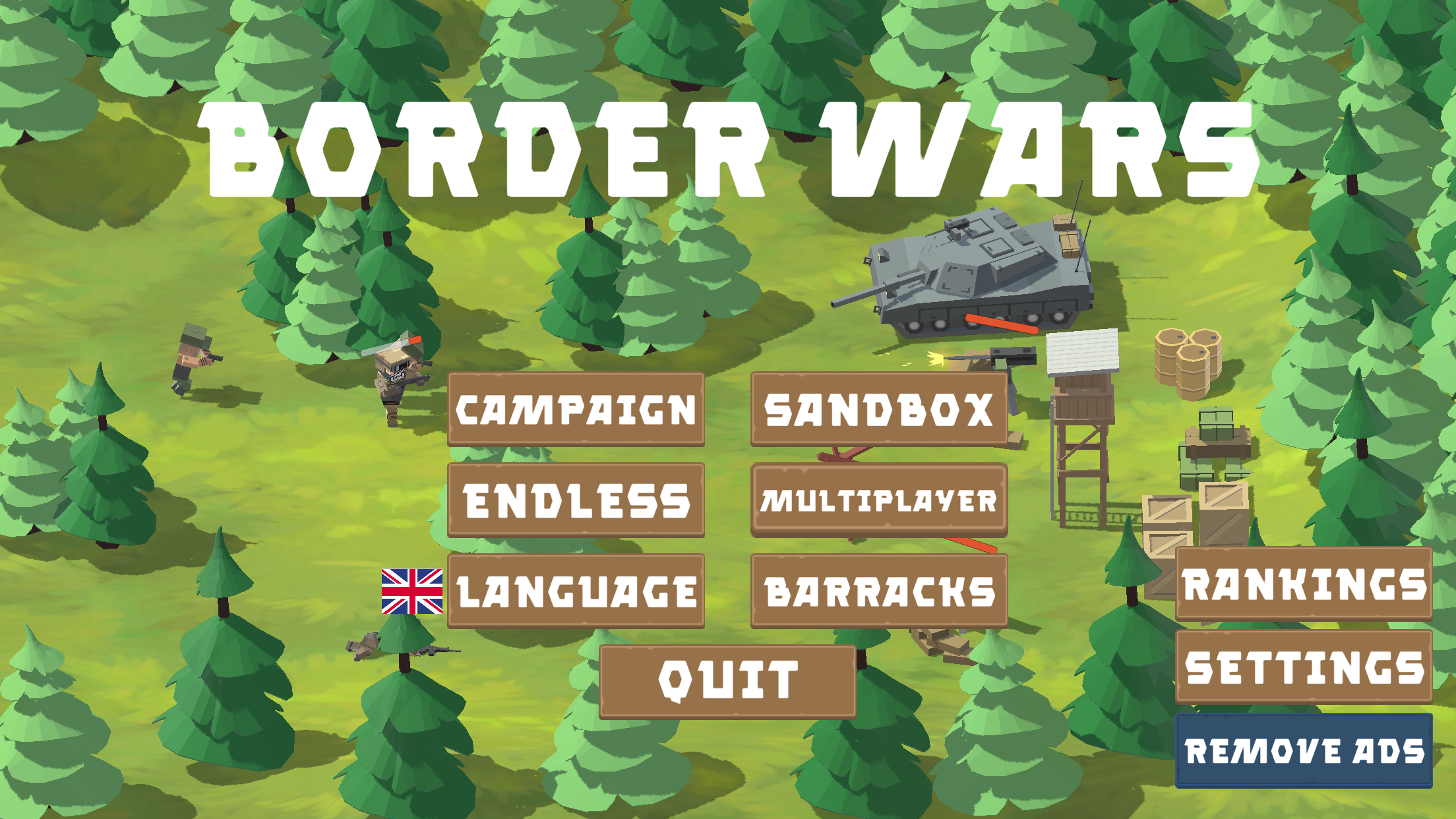 Border Wars: Army Simulator Game Screenshot
