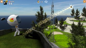 Stickman Cross Golf Battle Game Screenshot