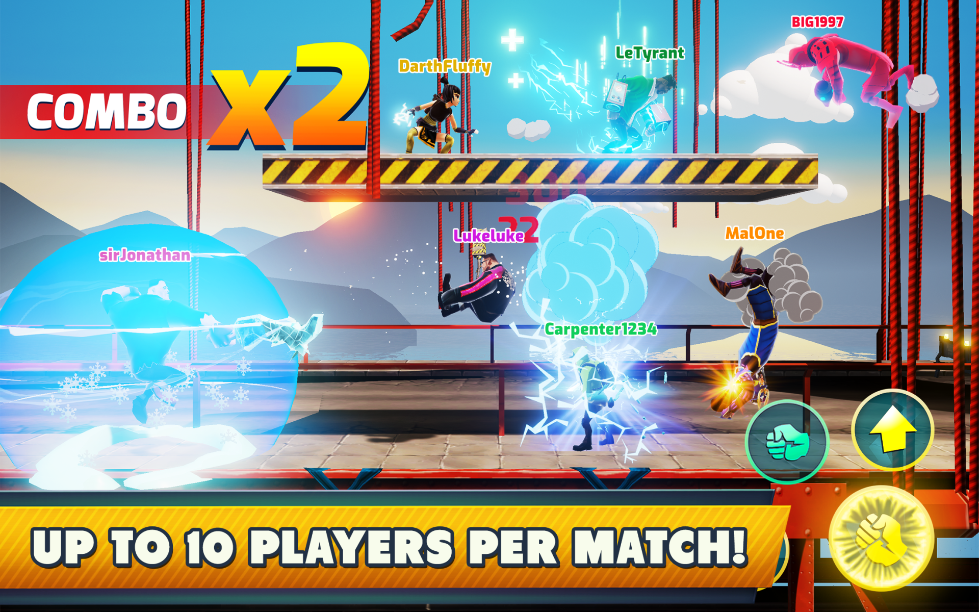 Mayhem Combat - Fighting Game Game Screenshot