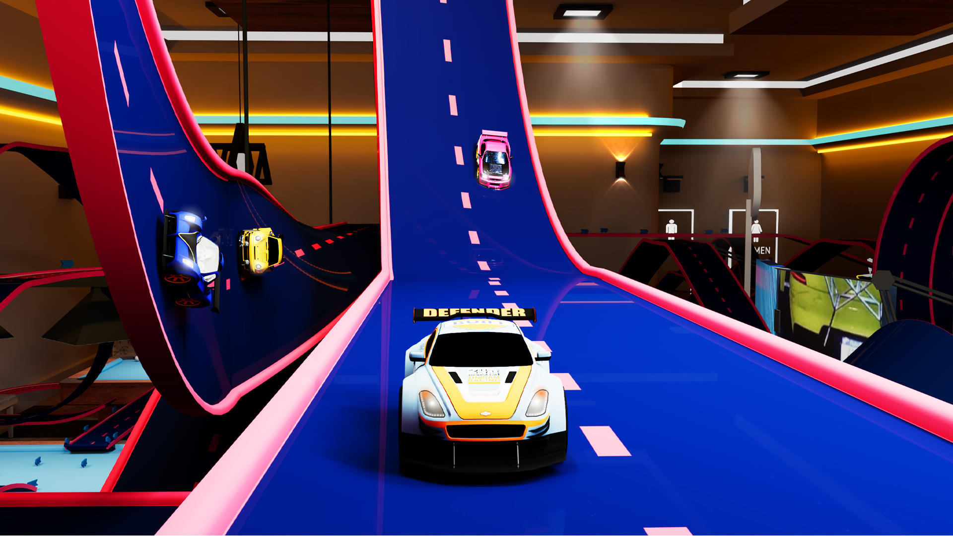 Screenshot of Car Ramps Jump Stunt Car Game