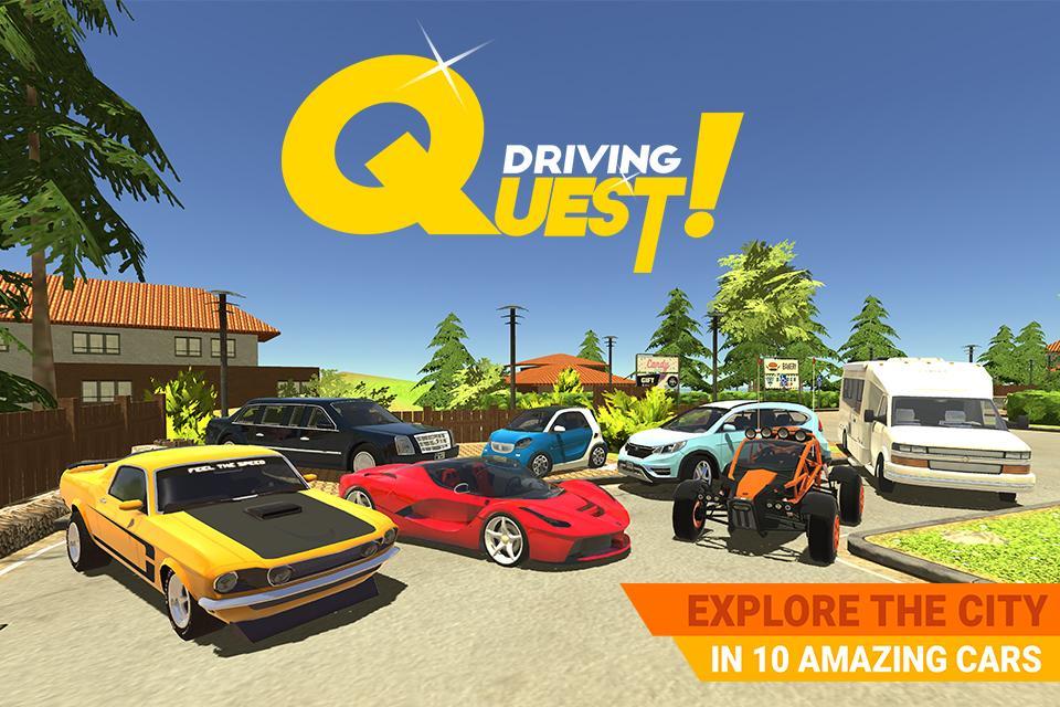Driving Quest! ภาพหน้าจอเกม