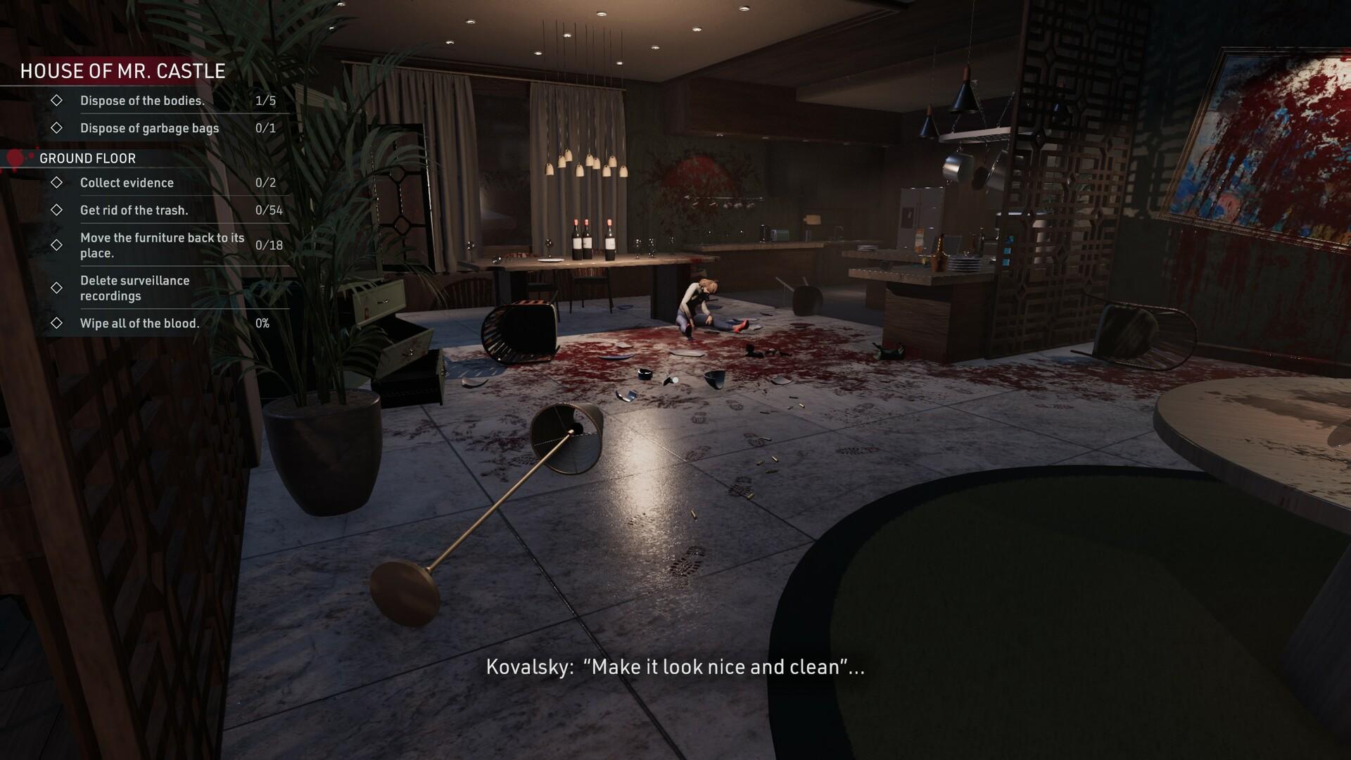 Crime Scene Cleaner: Prologue 게임 스크린 샷