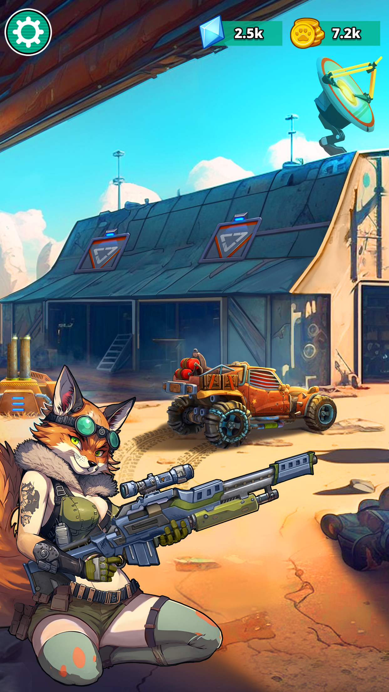Furry Sniper: Wild Shooting Game Screenshot