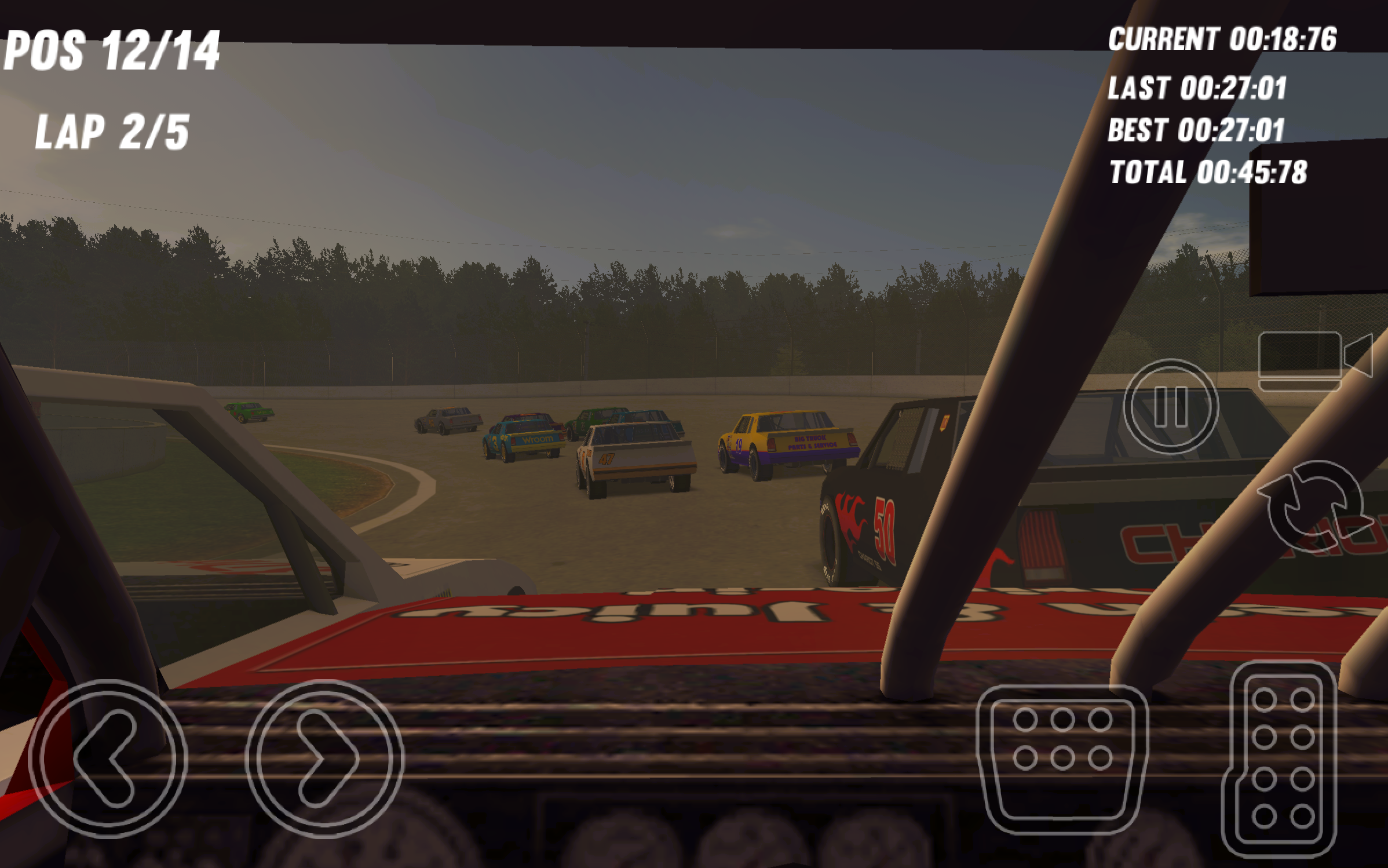 Thunder Stock Cars 2 Game Screenshot