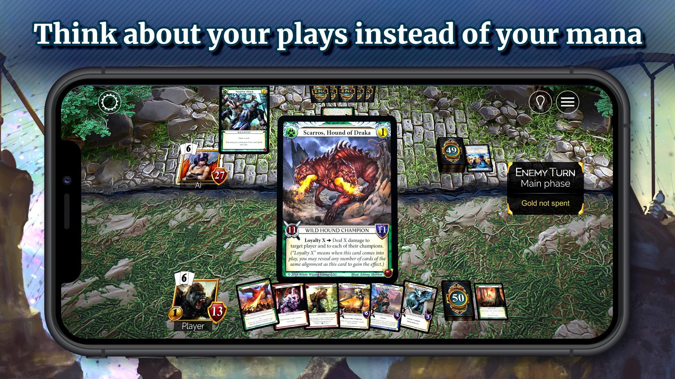 Epic Card Game Game Screenshot