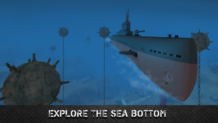 Submarine Deep Sea Diving Simulator Full ภาพหน้าจอเกม