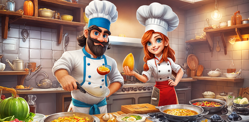Banner of Chef Cooking Utopia Game 