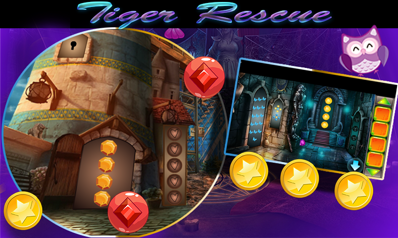 Screenshot 1 of Meilleur jeu d'évasion -431- Tiger Rescue Game 