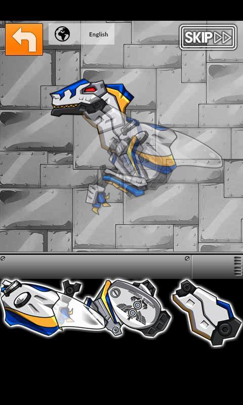 Screenshot of Transform! Dino Robot - Velociraptor Cops