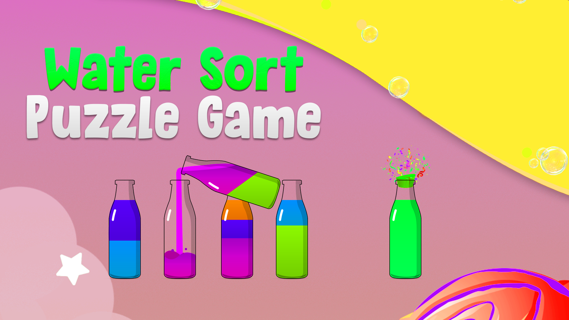 Water Color Puzzle: Sort Games ภาพหน้าจอเกม