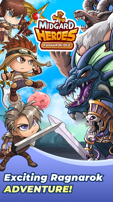 Midgard Heroes: Ragnarok Idle Game Screenshot