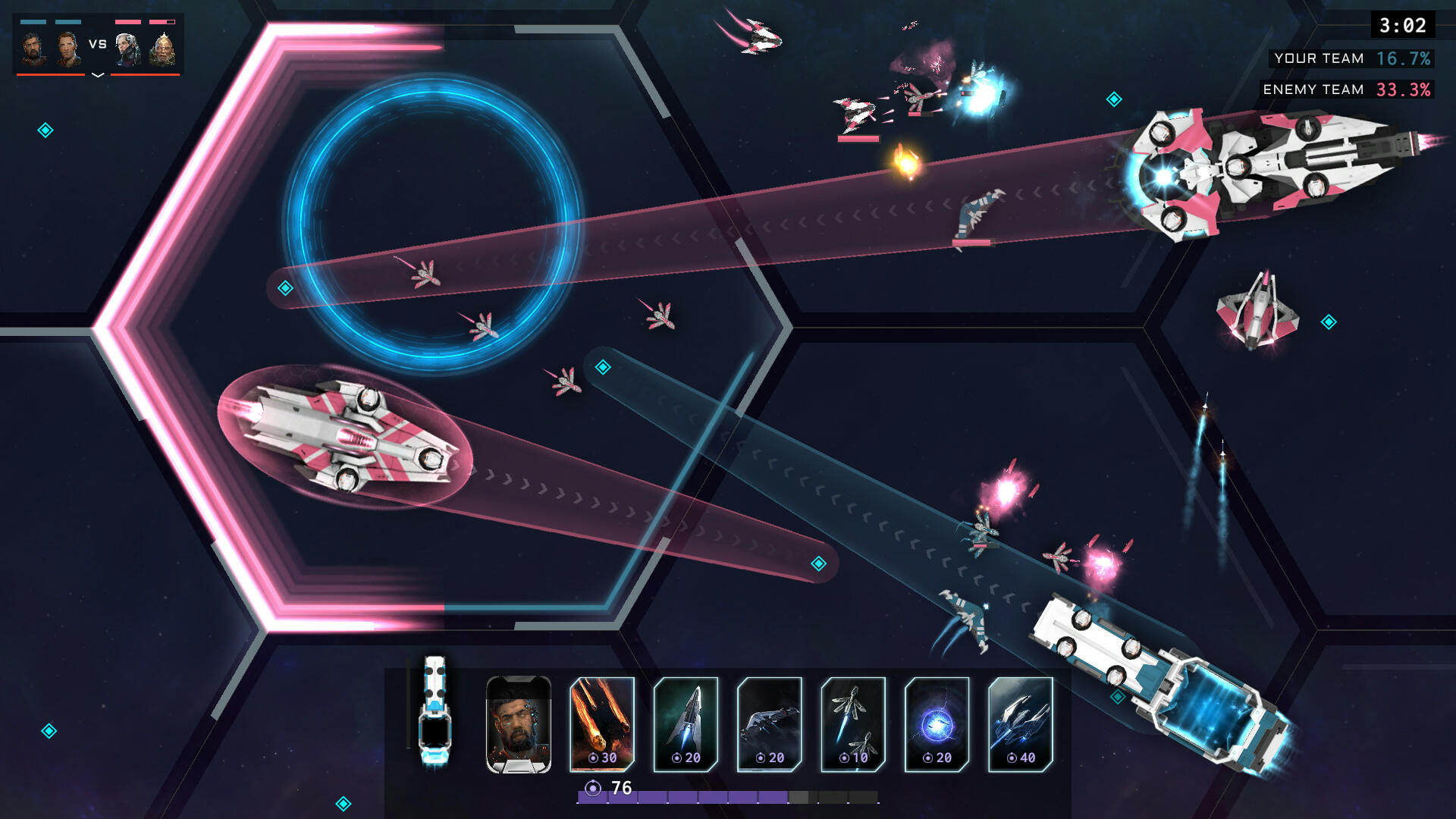 Screenshot of Battleship Athena