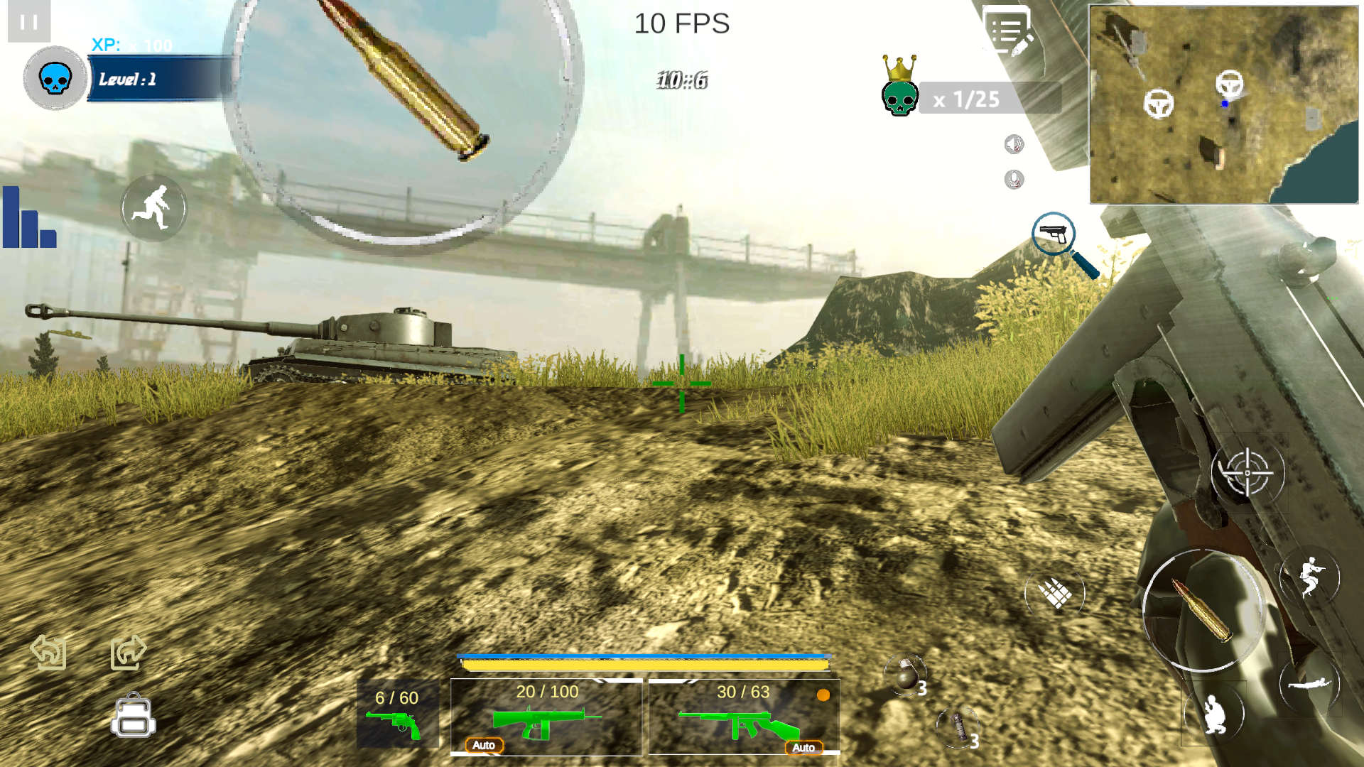 Screenshot of Carnage Wars