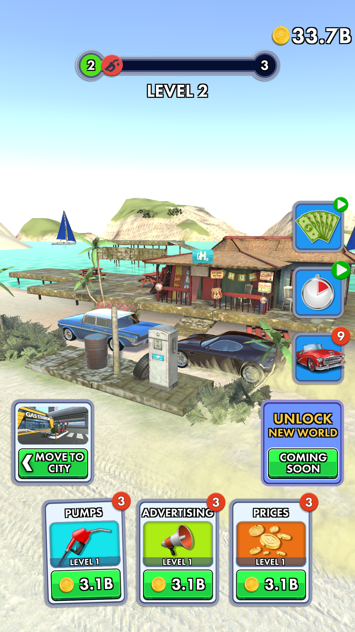 Gas Station Game Screenshot