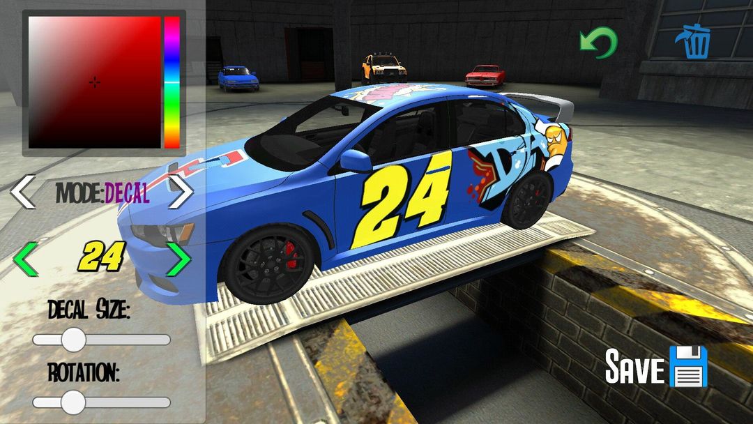Screenshot of Real Car Drift Simulator