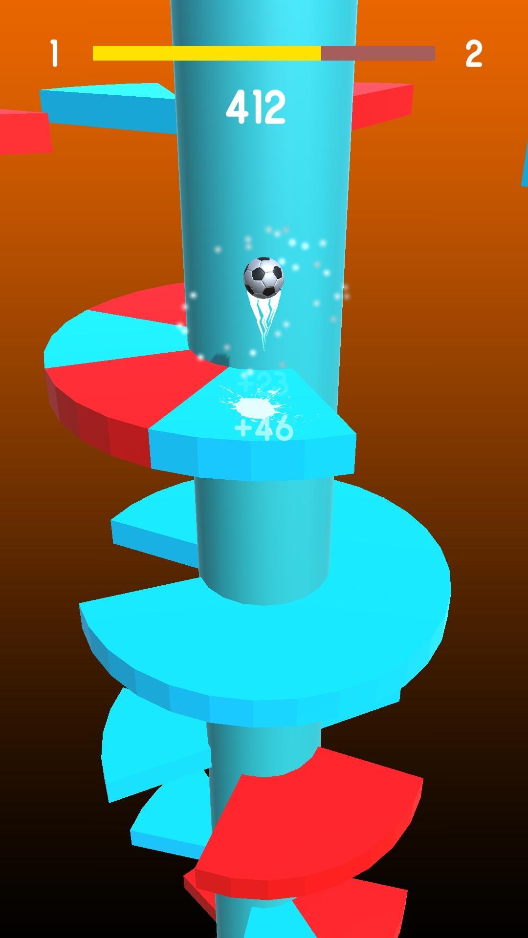 Screenshot of Helix Tower Jump