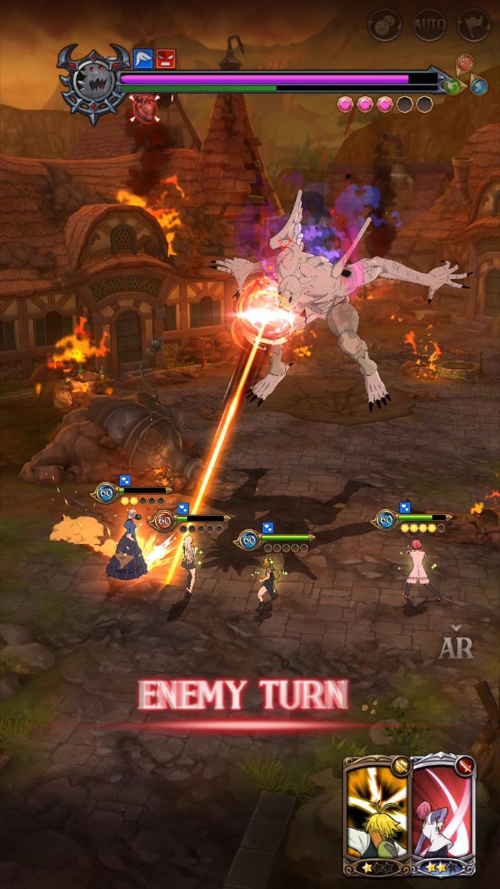 The Seven Deadly Sins：Grand Cross Game Screenshot