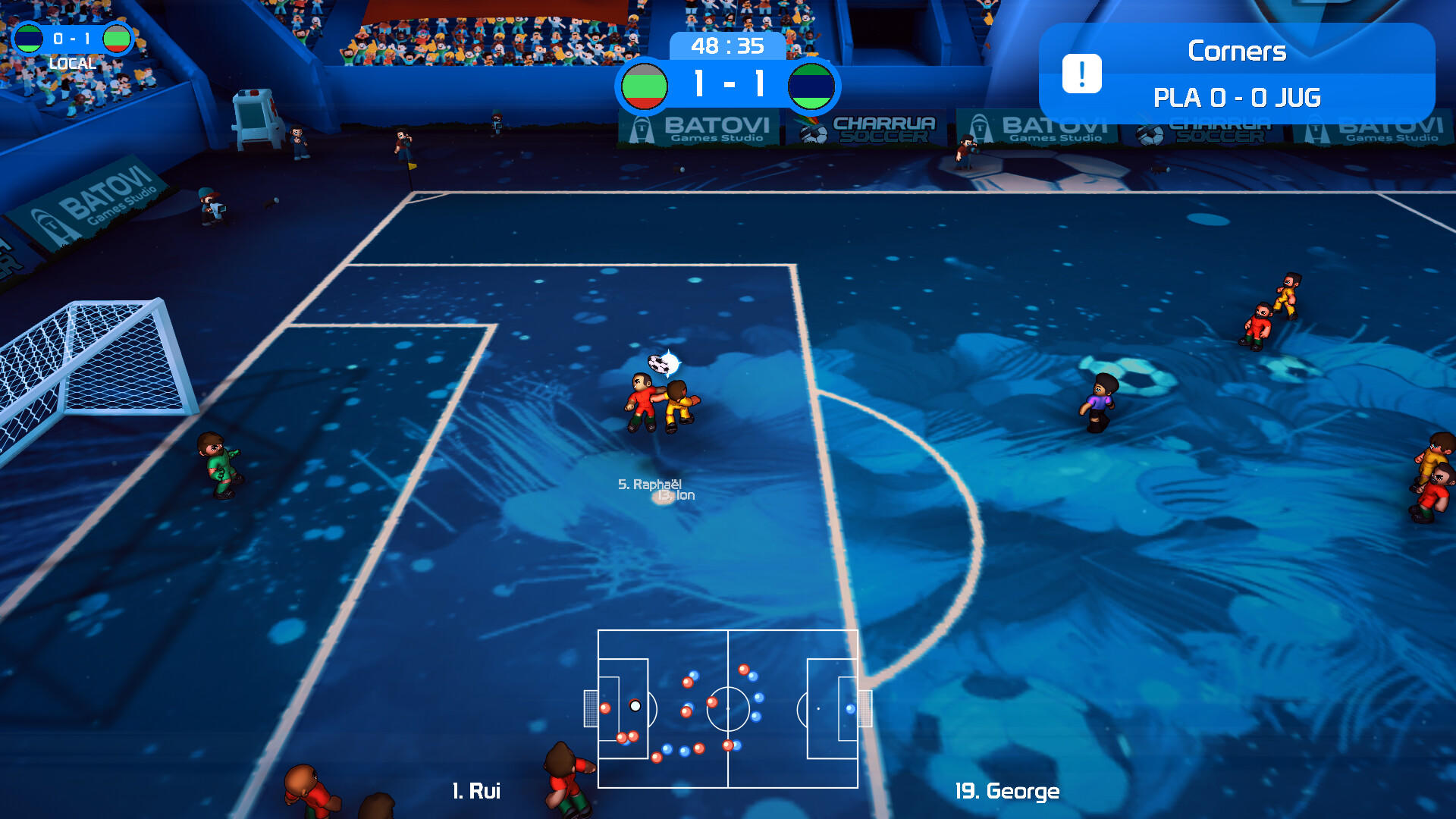 Screenshot 1 of Charrua Soccer - ការបោះពុម្ពកញ្ចក់ 