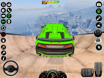 Mega Ramp Car Games: GT Stunts Game Screenshot