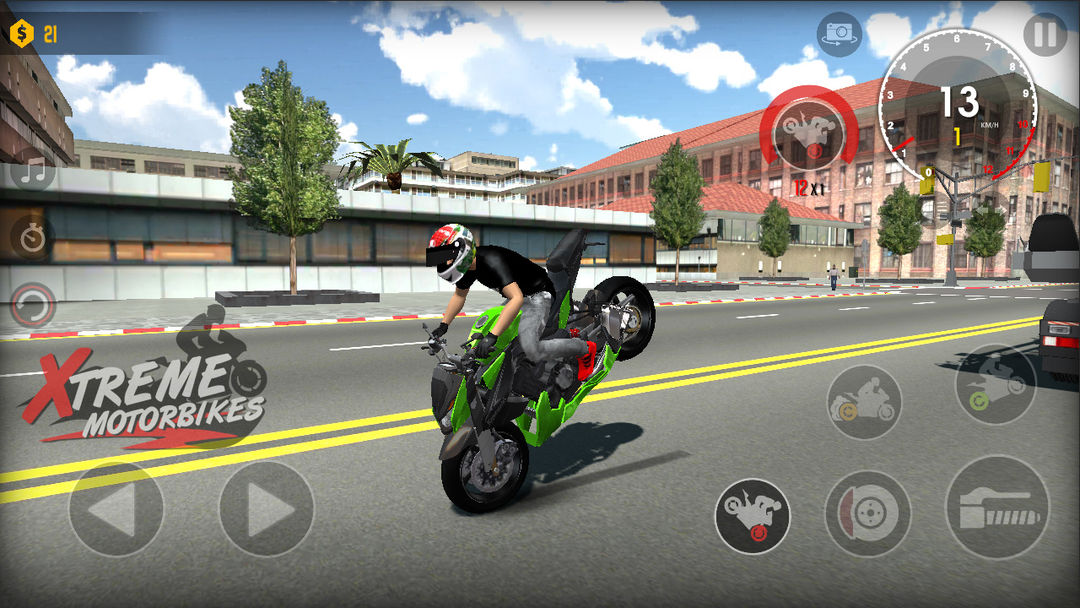 Xtreme Motorbikes 게임 스크린 샷